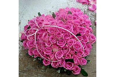 Rose Heart arrangement