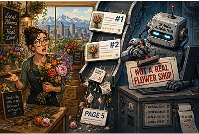 When Google Decides You Are Not a Real Flower Shop: The Cost of a Ranking Drop