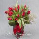 Valentine Red Tulips