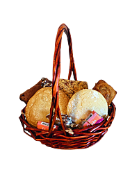 Gluten-Free Cookie and Brownie Gift Basket with Freshly Baked Gourmet Desserts