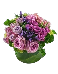 Denver Delivery Lavender Spring Rose Flower arrangement