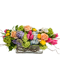 springtime Easter centerpiece