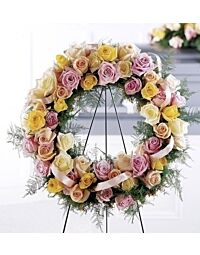 Sympathy Rose Wreath