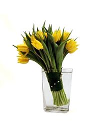 Tulip Tied arrangement