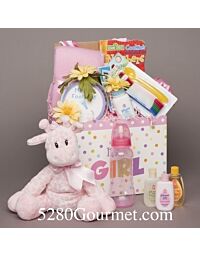 Denver Baby Girl Basket