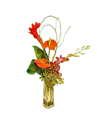 Hawaiian Tropical Bud Vase Arrangement