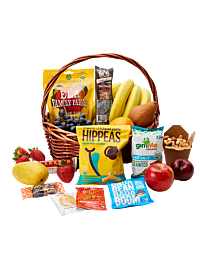 Deluxe Vegan or Vegetarian Snack gift basket