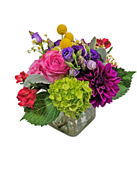 Summer flower cube Denver same day delivery 1