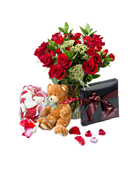 Red Rose Romantic Package Denver Delivery