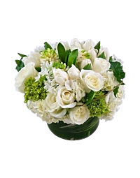 Fantastic White arrangement Denver delivery