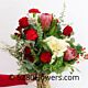 Hand Tied Christmas Bouquet