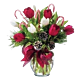 Christmas Peppermint Tulips 