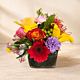Classic handcrafted flower subscription arrangement for local Denver delivery