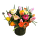 Spring Tulips and Ranunculus