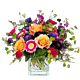 Denver wildflower-style flower cube arrangement