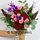Hand tied Colorado burlap bouquet