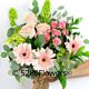 Hand tied Pinky bouquet