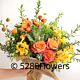 Colorado Handtied Burlap Wildflower Bouquet 