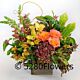 Local wildflower arrangement with roses and Hydrangea
