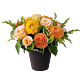 Fall Rose and dahlia bowl