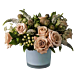 Blush Roses and Field flowers - Fair Trade Roses -