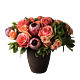 Protea and Rose Fall display - Fair Trade Roses - Denver Same day delivery