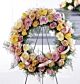 Sympathy Rose Wreath