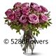 Lavender rose arrangement Fair Trade Roses