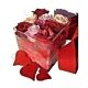 Romantic Rose Cube For Denver Delivery