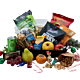 Medium Colorado Christmas Bounty Snack Basket