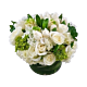 Fantastic White arrangement Denver delivery