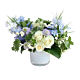 Denver Delivery blue and white baby arrangement