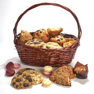Fresh baked Local Pastry basket