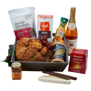 The Colorado Christmas ( Holiday Decorated) Breakfast basket