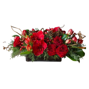 Christmas Centerpiece " long and low "