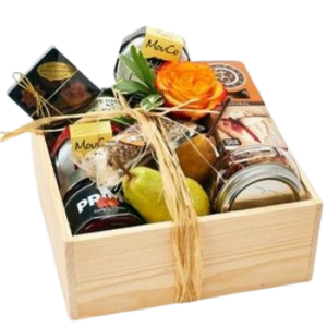 Big Colorado Cheese and Accompaniments crate. LOCAL PRODUCTS