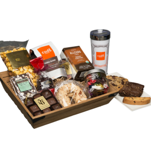 Colorado Deluxe Gourmet Crate: Organic Coffee, Tea & Assorted Chocolates