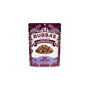 Bubba's Dark Chocolate With Sea Salt Ungranola