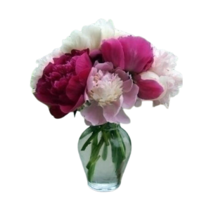 Local Peony Arrangement