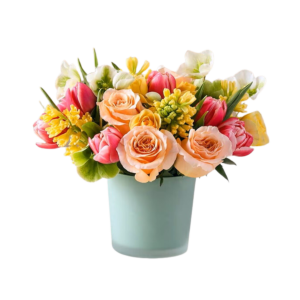 Very Spring flower arrangement