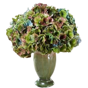 Antique Hydrangea arrangement