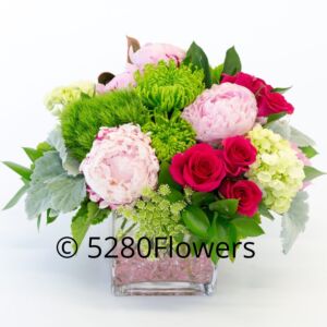 Peony and Roses . Subject to Availability
