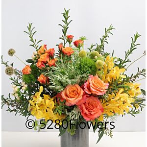 Local wildflower arrangement