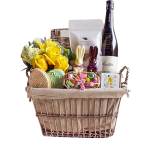 Spring flower Easter Brunch Basket