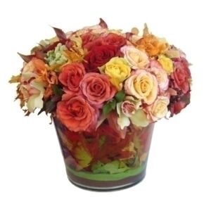 Fall Rose arrangement