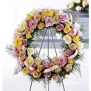 Sympathy Rose Wreath