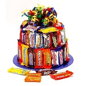 Super Mixed Candy bar Cake Next Day only
