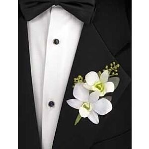 Orchid Dendrobium Boutonniere 48 hours notice