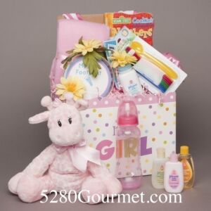 Baby Girl Basket
