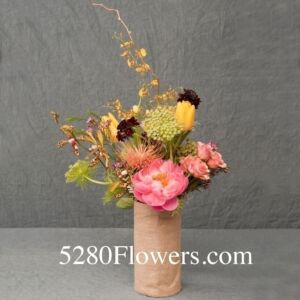 Bohemian Garden arrangement tall
